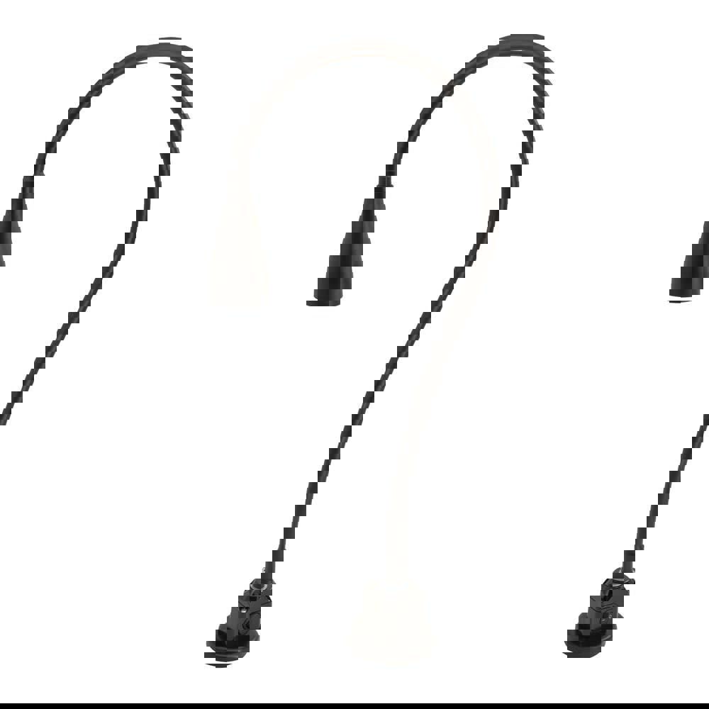 Machine Lights; Machine Light Style: Gooseneck ; Lamp Technology: LED ; Voltage: 12V ; Wattage: 7W ; Overall Length (Decimal Inch): 30in ; Color: Black