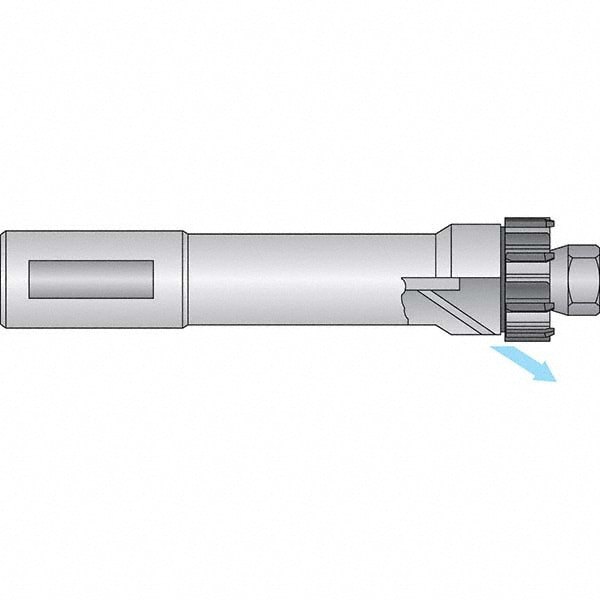 Axial Clamp Straight Shank Modular Reamer Body