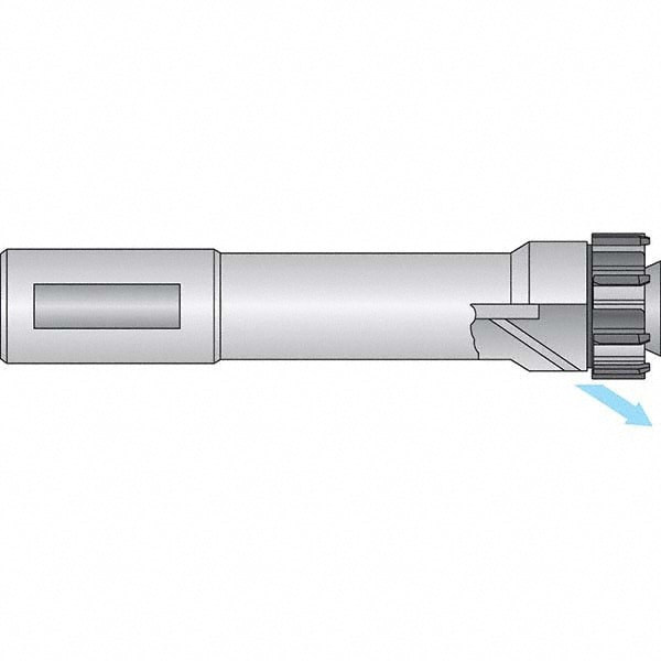 Axial Clamp Straight Shank Modular Reamer Body