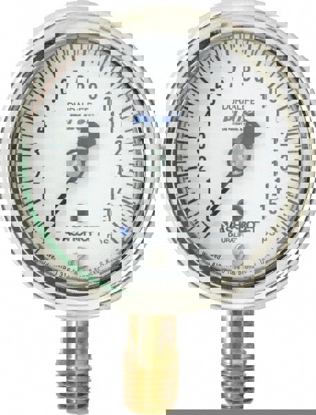 Pressure Gauge: 2-1/2