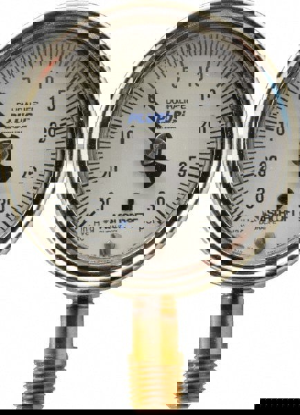 Pressure Gauge: 2-1/2