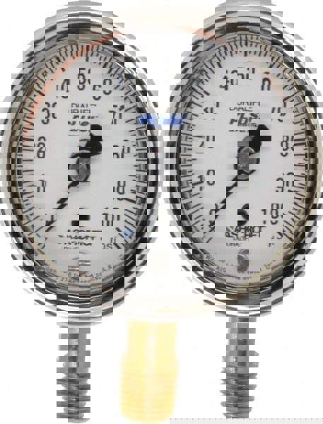 Pressure Gauge: 2-1/2