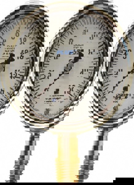 Pressure Gauge: 2-1/2