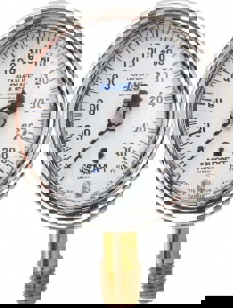 Pressure Gauge: 2-1/2