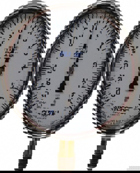 Pressure Gauge: 3-1/2