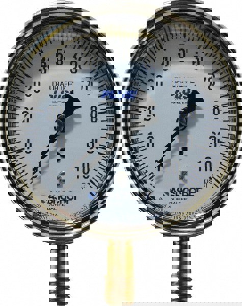 Pressure Gauge: 3-1/2