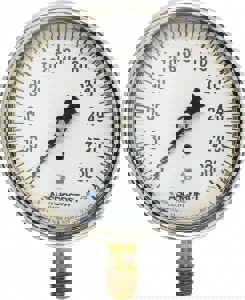 Pressure Gauge: 3-1/2