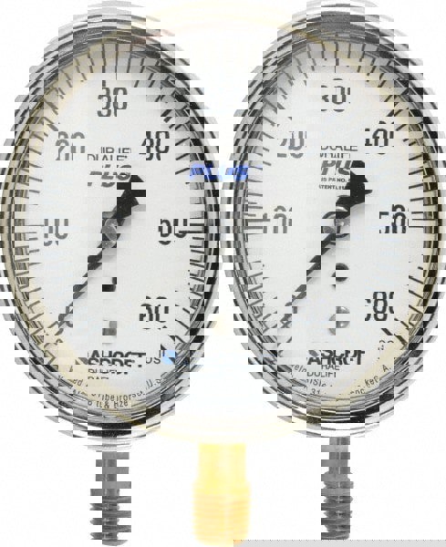 Pressure Gauge: 3-1/2