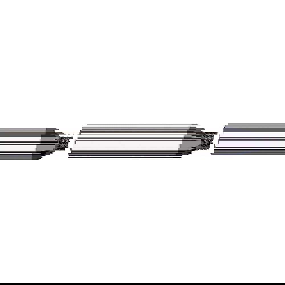 Square End Mill: 3/32'' Dia, 9/64'' LOC, 1/8'' Shank Dia, 1-1/2'' OAL, 7 Flutes, Solid Carbide