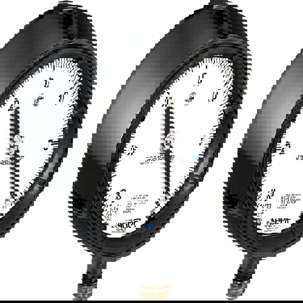 Pressure Gauge: 4-1/2