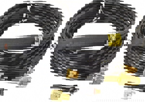 25 Ft. Long, 425 Amp Rating, Water Cooled TIG Welding Torch