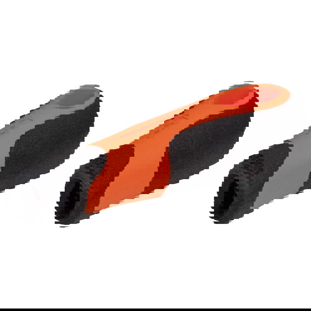 File Handles & Holders; Handle Diameter: 4 ; Attachment Type: Push-On ; Handle Material: Plastic ; Overall Length (Inch): 0.17 ; File Size Compatibility: 4 in; 12 in ; File Type Compatibility: Half-Round; Flat; Square