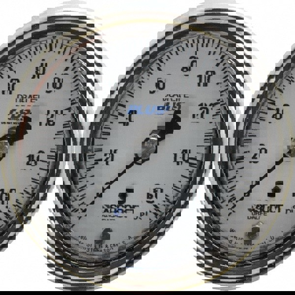 Pressure Gauge: 2-1/2