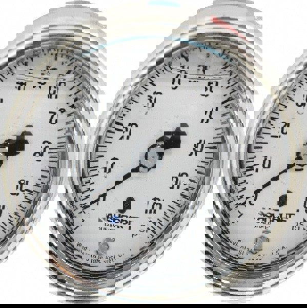 Pressure Gauge: 2-1/2