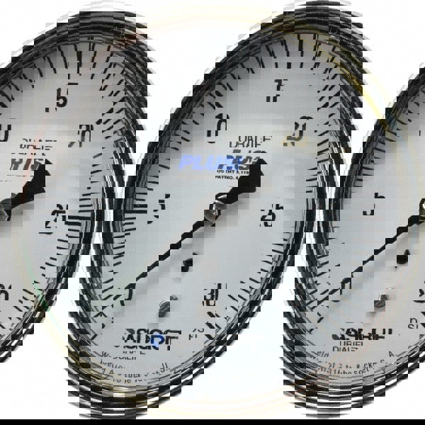 Pressure Gauge: 3-1/2