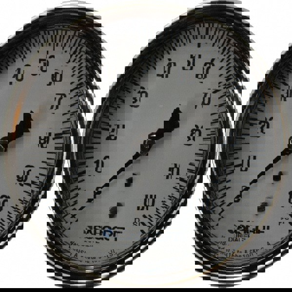 Pressure Gauge: 3-1/2