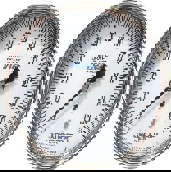 Pressure Gauge: 3-1/2