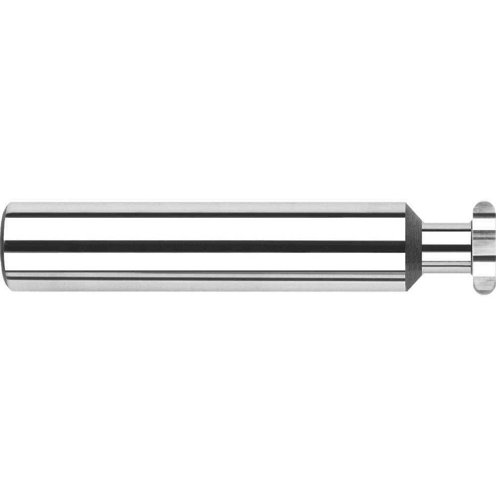 Woodruff/Keyseat Cutters; Connection Type: Shank ; Cutter Material: Solid Carbide ; Cutter Diameter (Inch): 3/8 ; Cutter Diameter (Decimal Inch): 0.3750 ; Tooth Configuration: Straight ; Cutting Width (Inch): 1/16