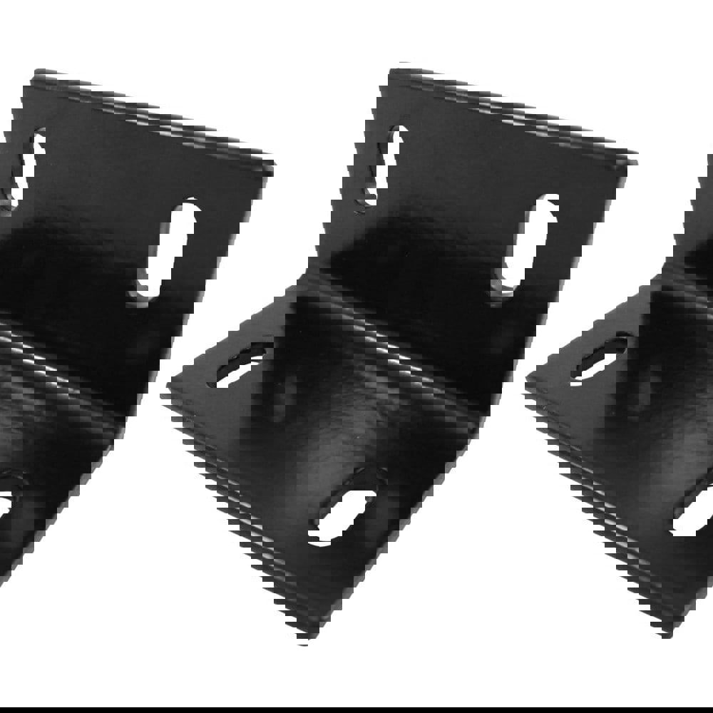 Braces; Brace Type: Corner Brace ; Length (Inch): 1.50 ; Material: Steel ; Width (Inch): 5 ; Finish/Coating: Black ; Plate Thickness: 0.1300