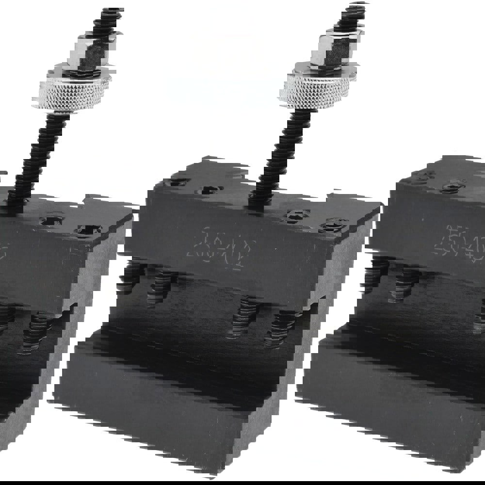 Lathe Tool Post Holder: Series CA, Number 2, Boring, Turning & Facing Holder