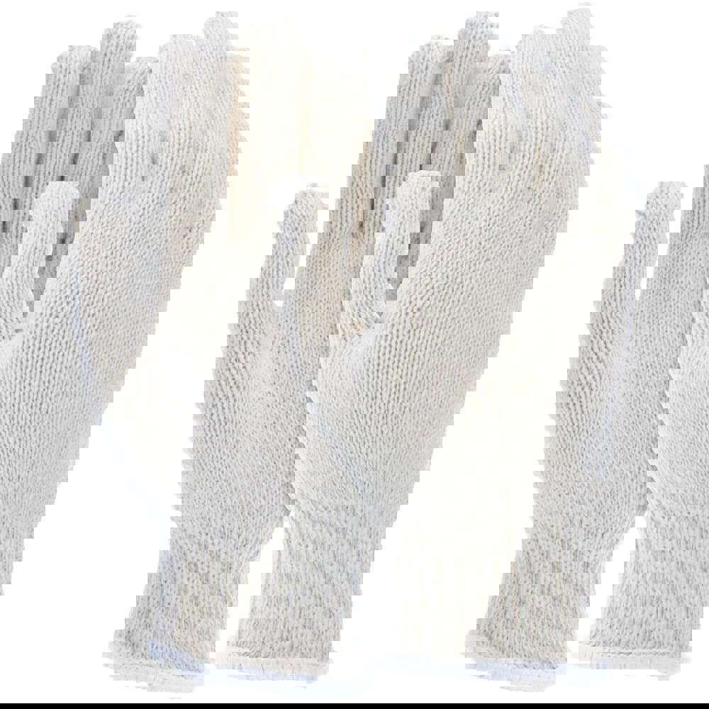 Gloves: Size M, Cotton & Polyester