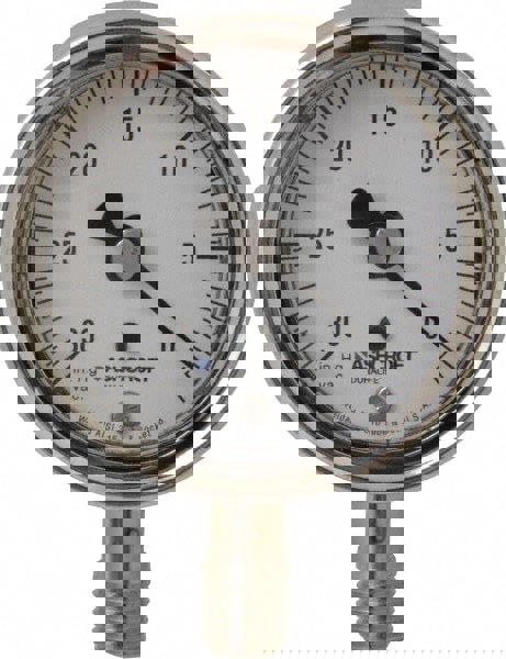 Pressure Gauge: 2-1/2