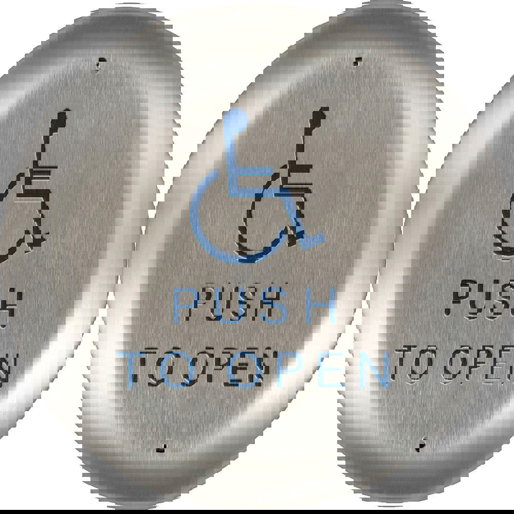 Push Plates; Overall Length (Inch): 4-1/2 ; Finish/Coating: Brushed