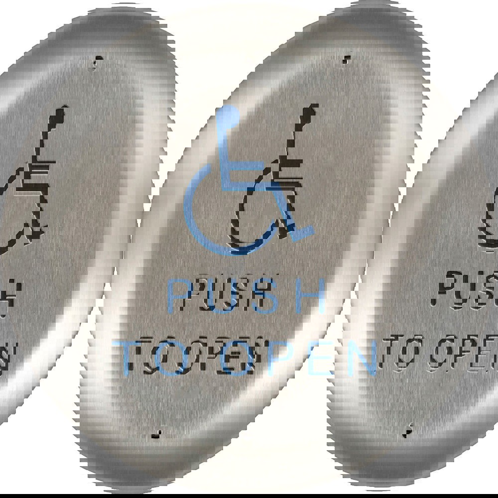 Push Plates; Overall Length (Inch): 6 ; Finish/Coating: Brushed