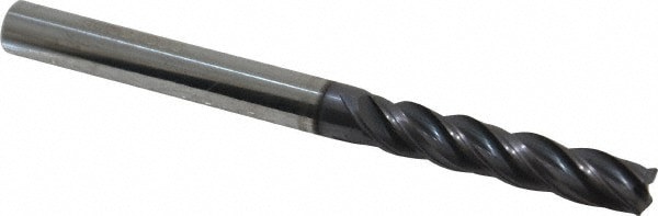 Corner Chamfer End Mill: 1/4