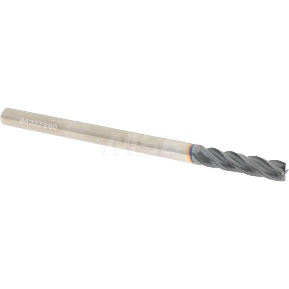 Corner Chamfer End Mill: 3/16
