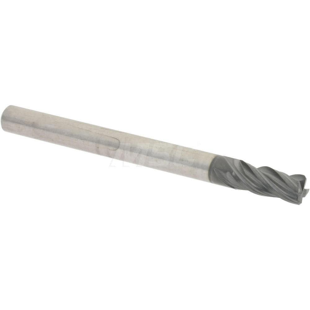 Corner Chamfer End Mill: 1/8