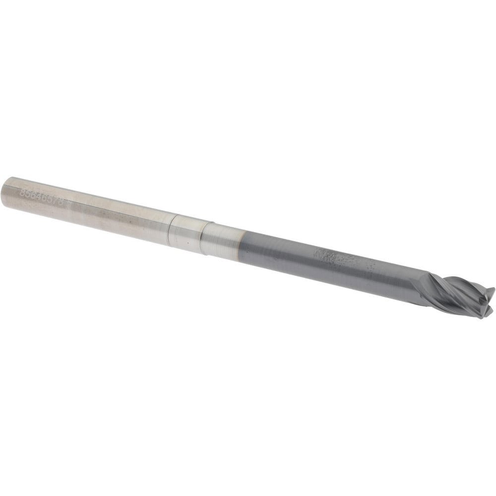 Corner Chamfer End Mill: 1/4