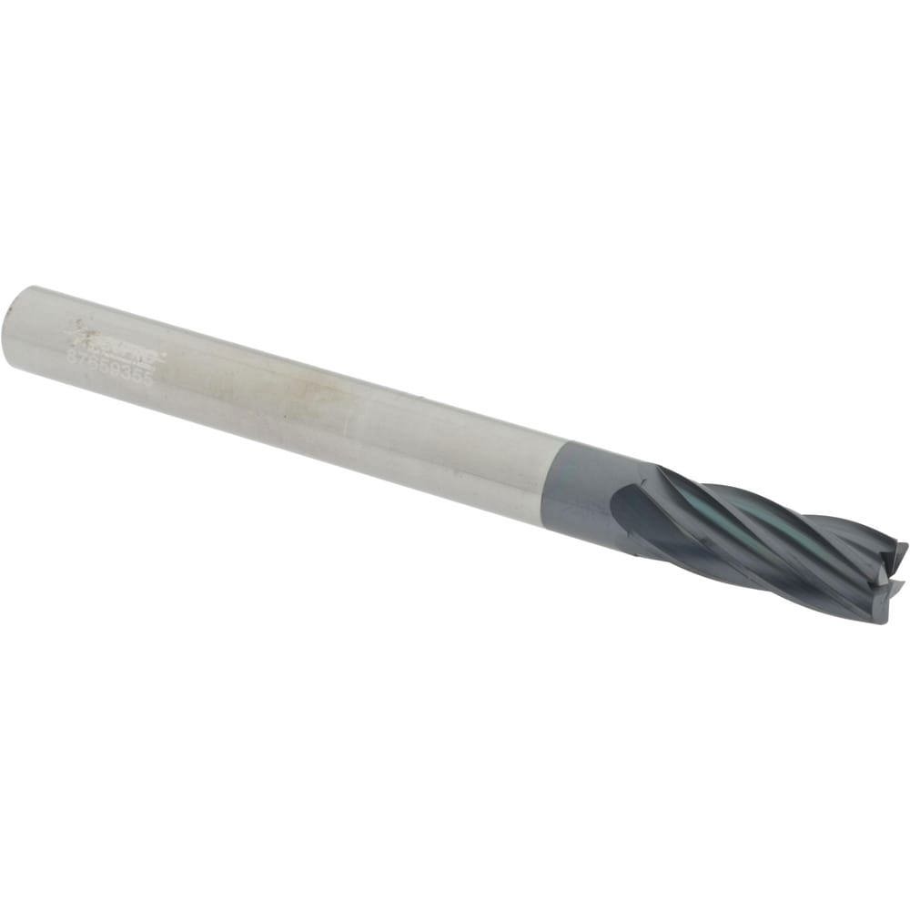 Corner Radius End Mill: 3/8