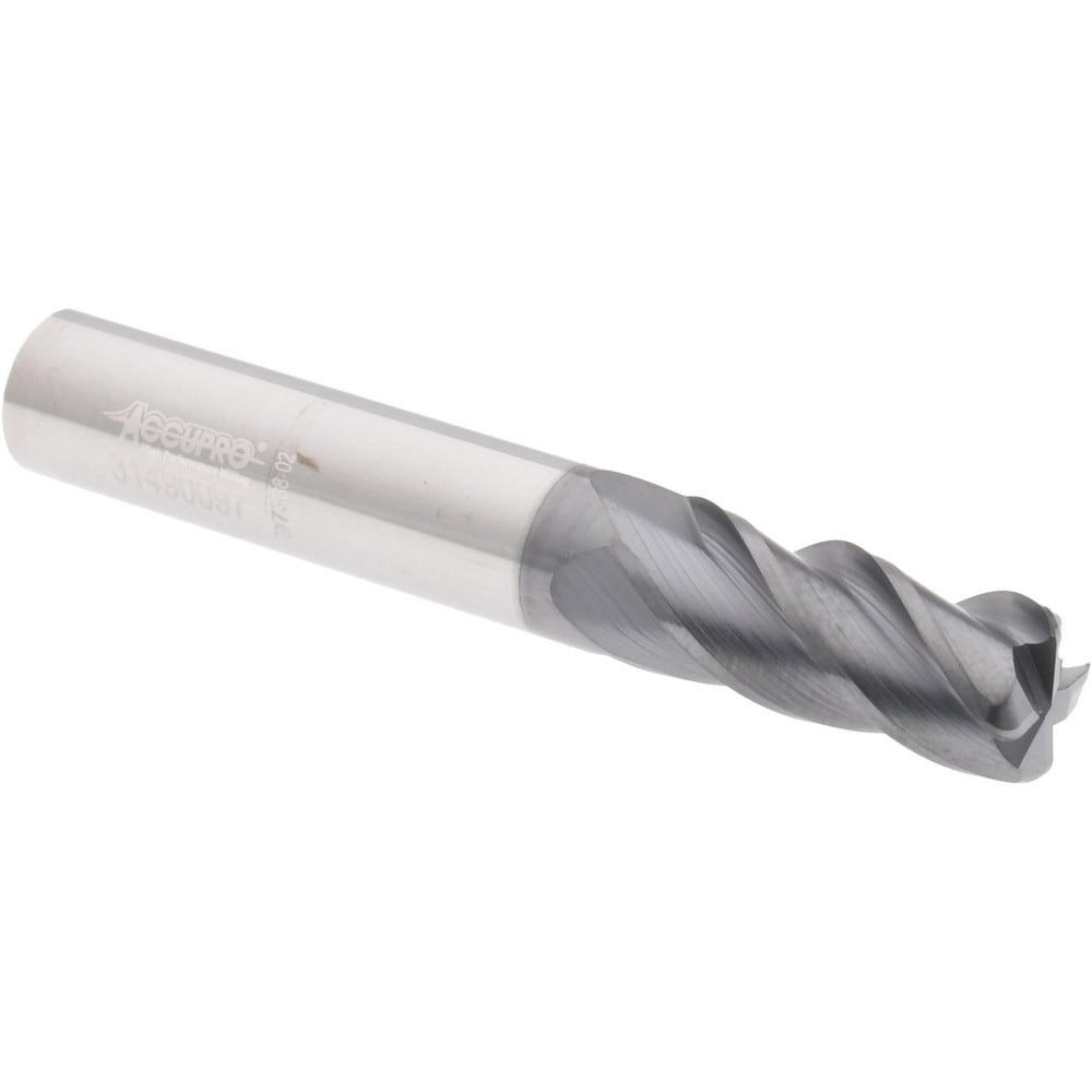 Corner Radius End Mill: 3/8
