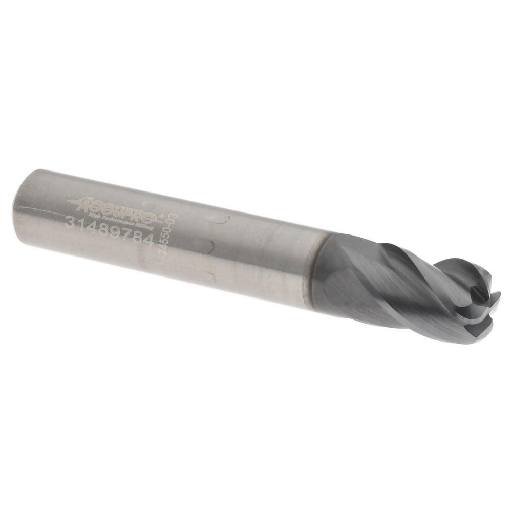 Corner Radius End Mill: 5/16