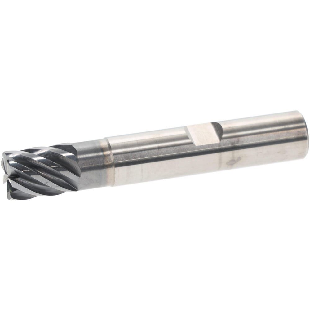Corner Radius End Mill: 1/2