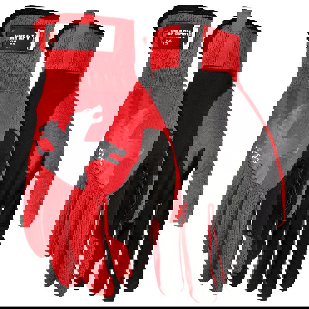 Gloves: Size M, Synthetic Suede