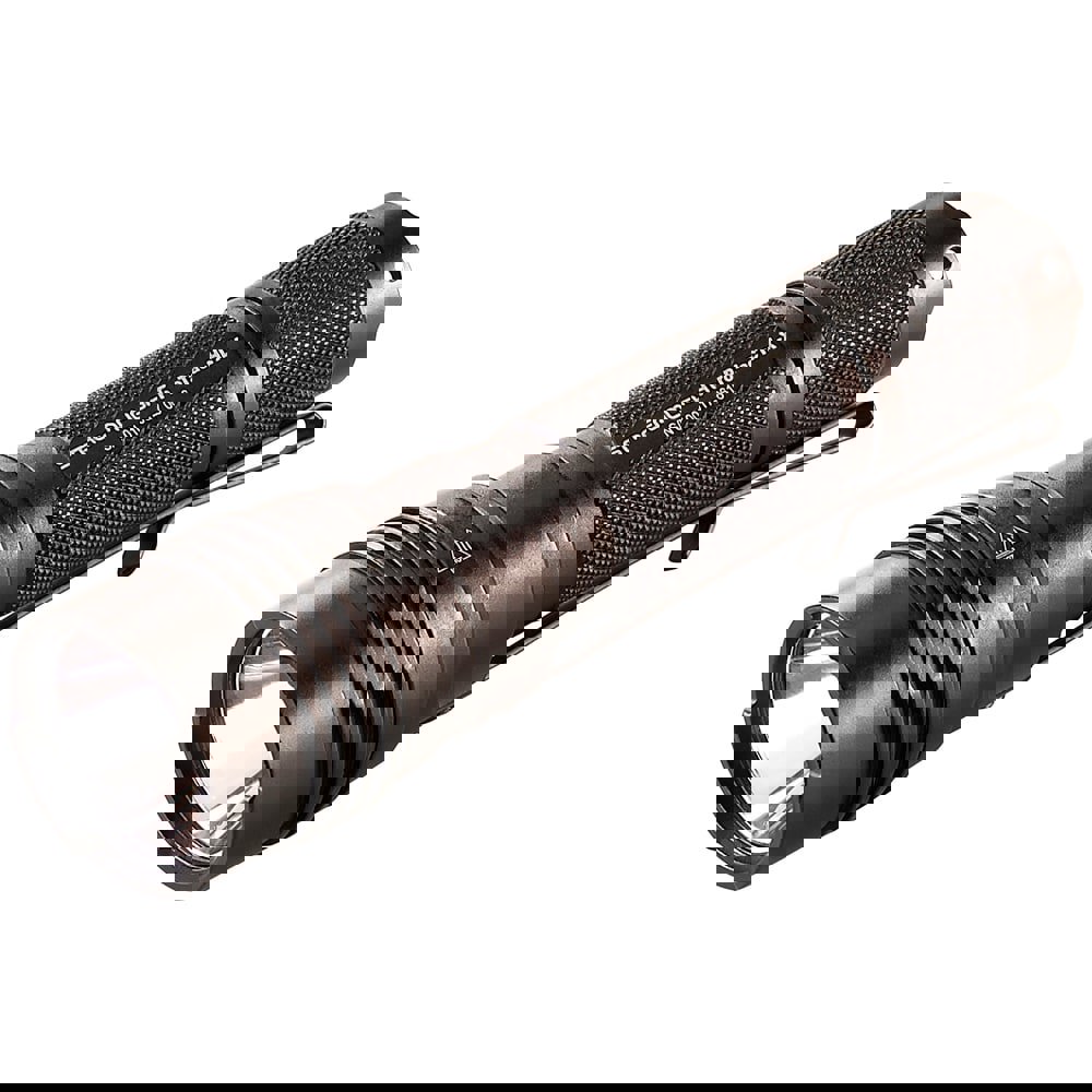 Handheld Flashlight: LED, 1000 Lumens, 20 hr Max Run Time, CR123A Battery (Included)