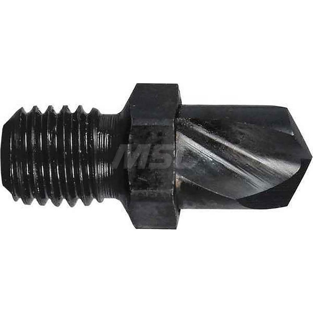 Threaded Shank Drill Bits; Type: Stub ; Drill Bit Size (Decimal Inch): 0.1130 ; Drill Bit Size (Wire): #33 ; Drill Point Angle: 135 ; Shank Type: Threaded ; Tool Material: High-Speed Steel