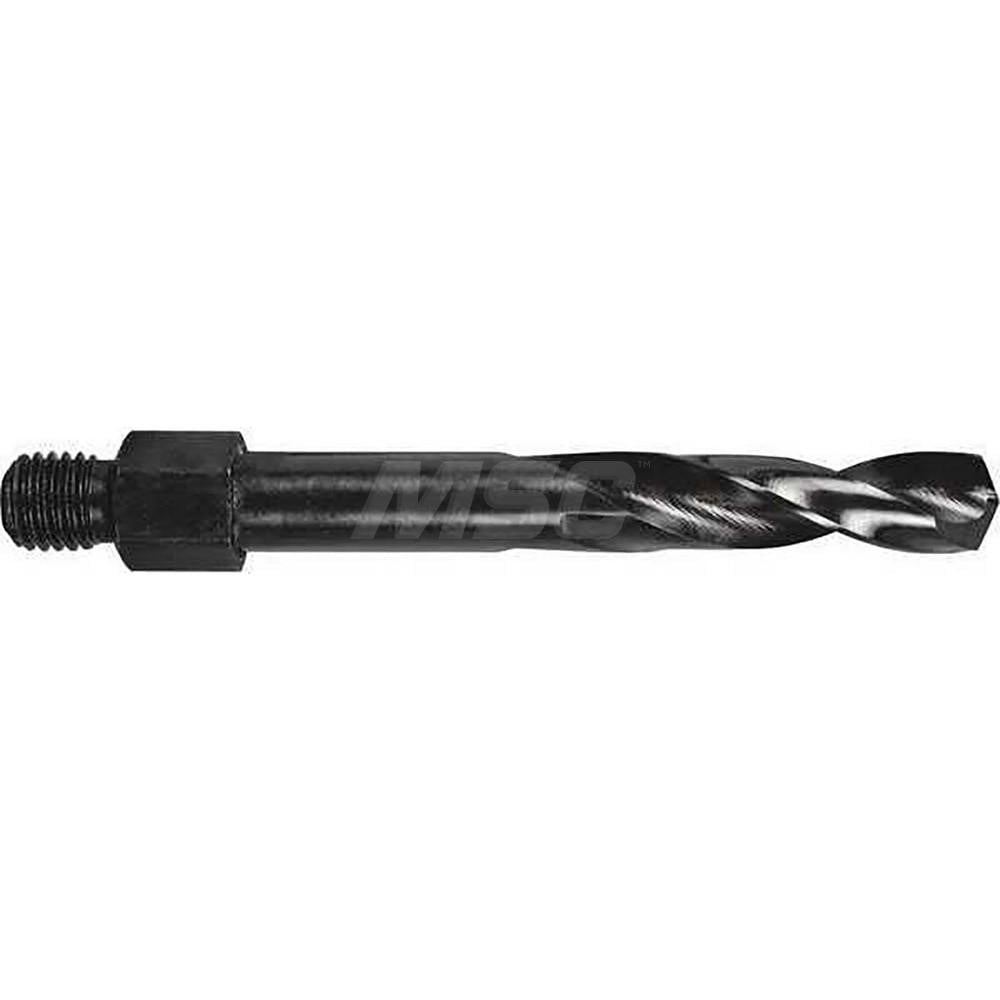 Threaded Shank Drill Bits; Type: Long ; Drill Bit Size (Decimal Inch): 0.2187 ; Drill Bit Size (Inch): 7/32 ; Drill Point Angle: 135 ; Shank Type: Threaded ; Tool Material: High-Speed Steel