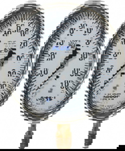 Pressure Gauge: 3-1/2