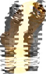 Push-To-Connect Tube to Male & Tube to Male NPT Tube Fitting: 45 &deg; Male Elbow, 1/4