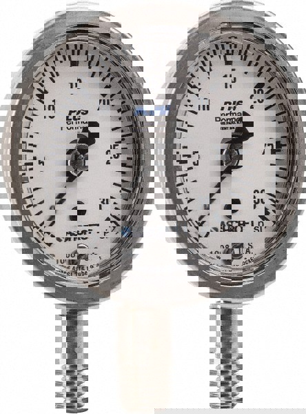 Pressure Gauge: 2-1/2