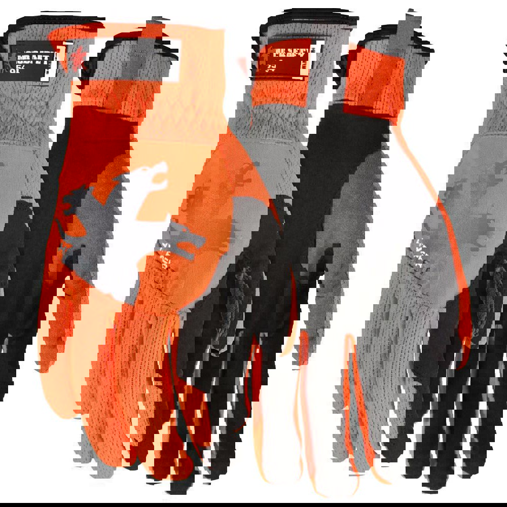 Gloves: Size M, Synthetic Suede