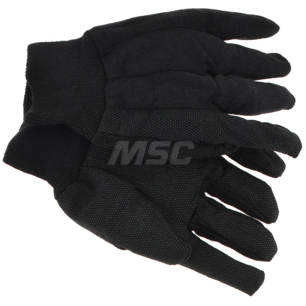 Work Gloves: PRO-SAFE Size Universal, PVC-Coated Cotton Blend, General Purpose