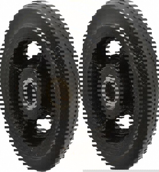 Caster Wheel: Rubber