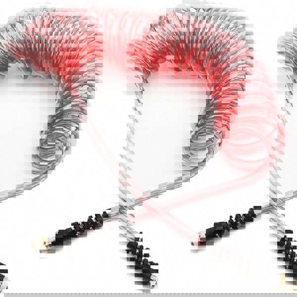 Coiled & Self Storing Hose: 1/4