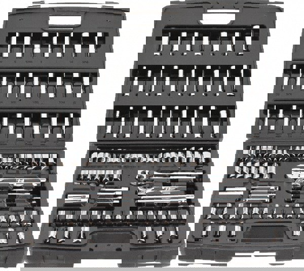 Deep Standard Socket Set: 75 Pc, 1/4
