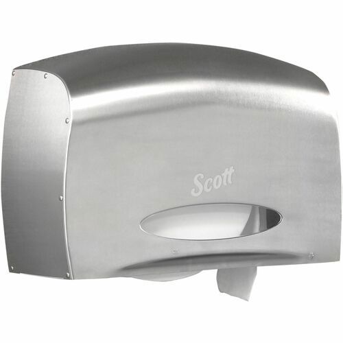Pro Coreless Jumbo Roll Toilet Paper Dispenser, with Stub Roll, Stainless Steel, 14.25