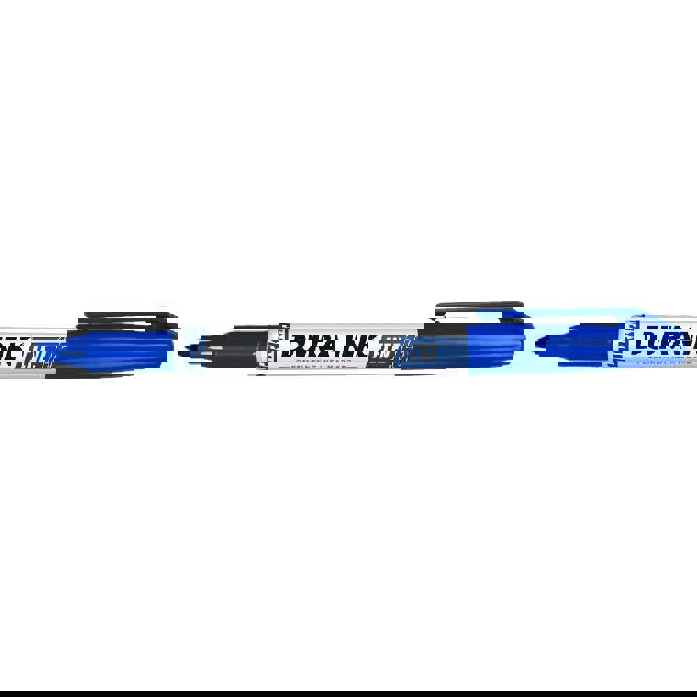 Permanent ink marker with fine bullet tip